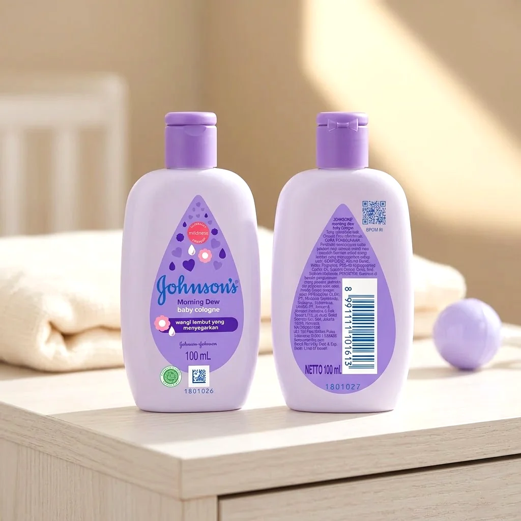 Johnson's Baby Cologne – Morning Dew (100ml) - Image 3