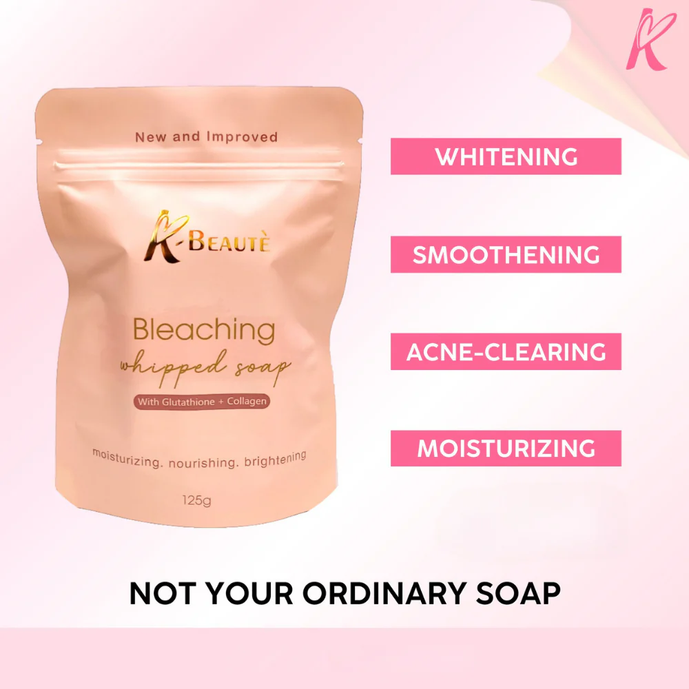 K Beauty Bleaching Whipped Soap - 125g - Image 3