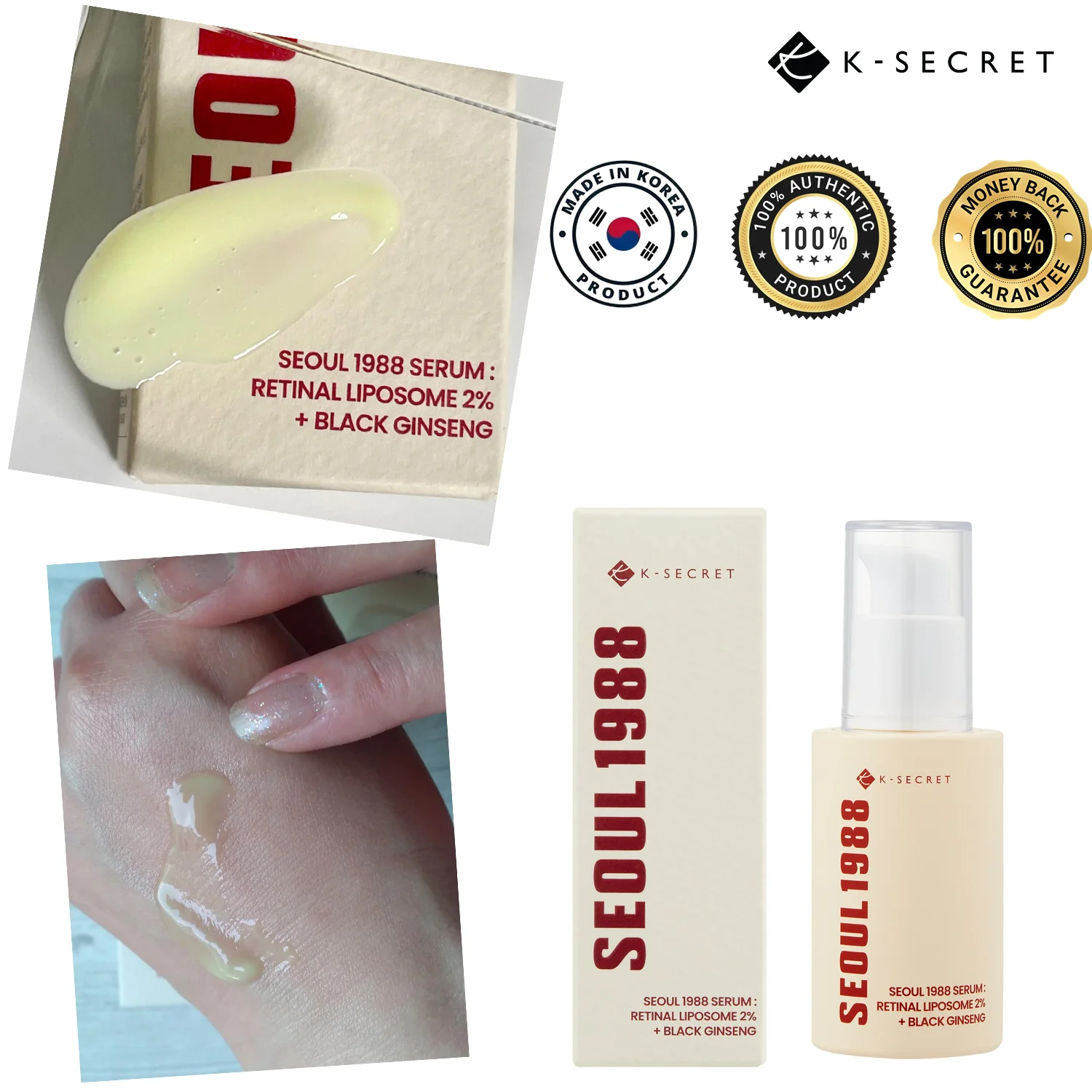 K-SECRET SEOUL 1988 Retinal Serum - 30ml - Image 6