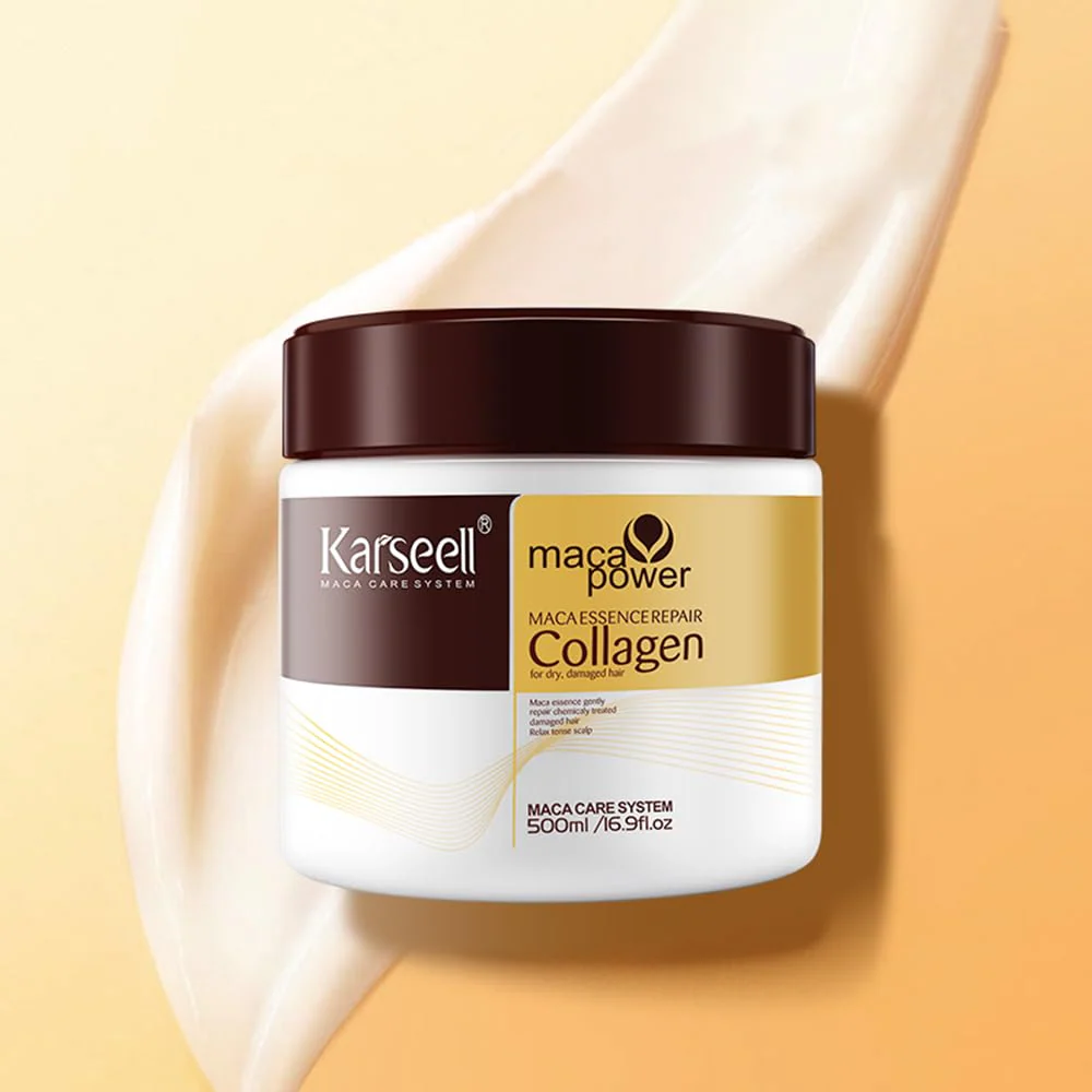 Karseell Collagen Conditioning Argan Oil Hair Mask - 500ml (Original) - Image 9