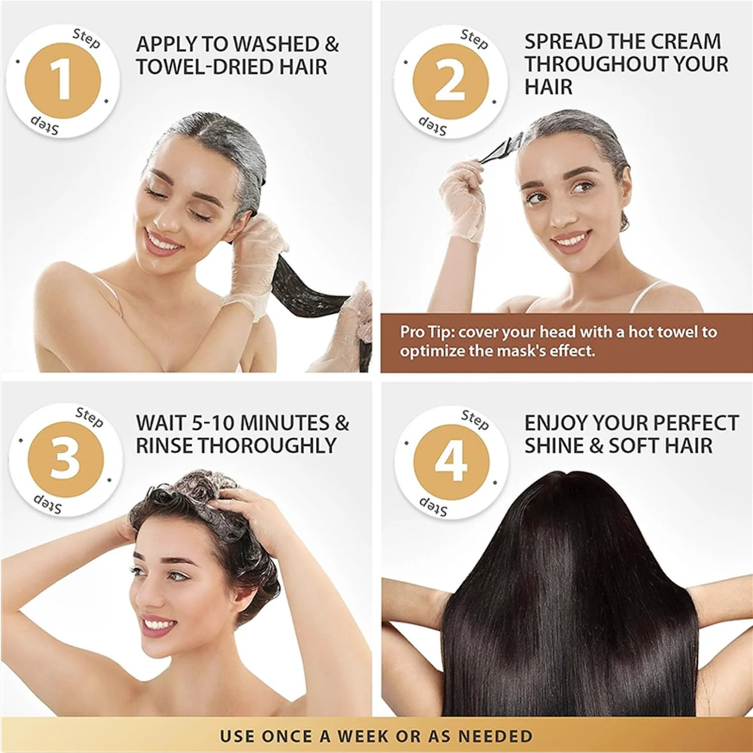 Karseell Collagen Conditioning Argan Oil Hair Mask - 500ml (Original) - Image 12