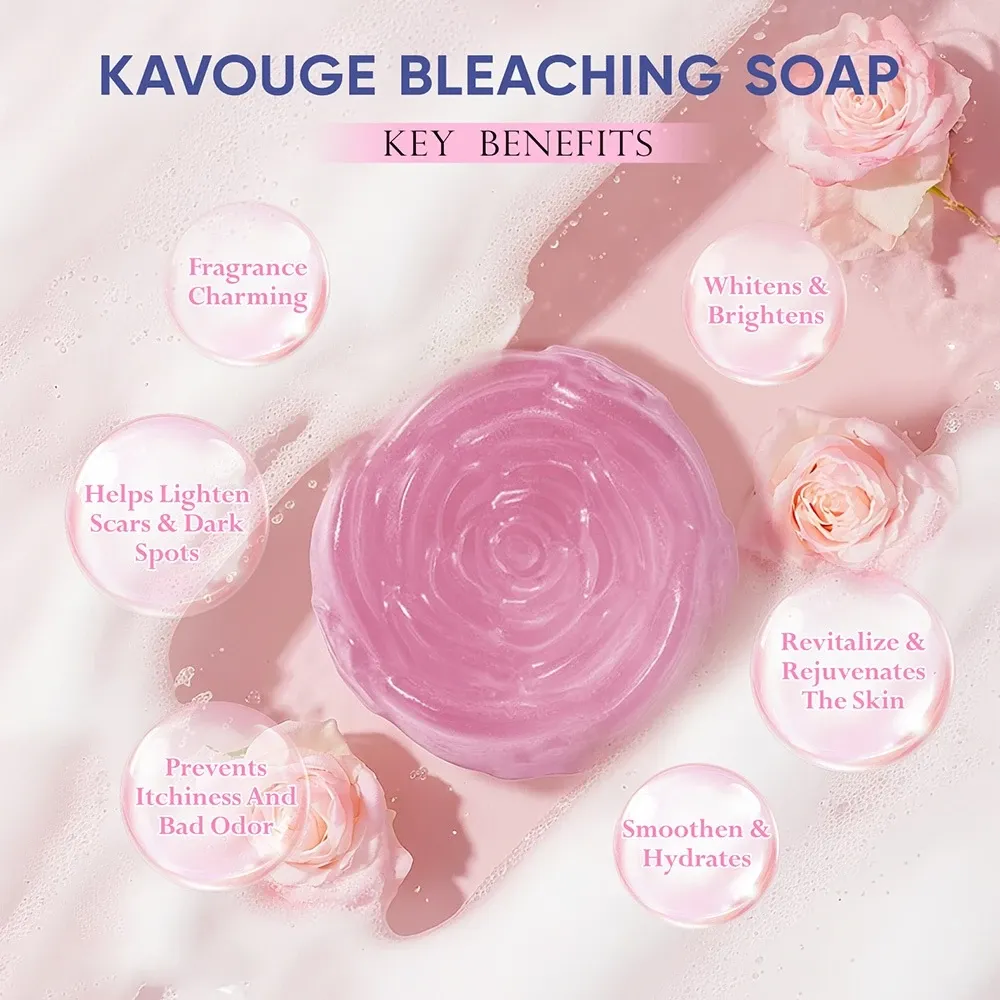 Kavouge Bleaching Soap – 80g - Image 4
