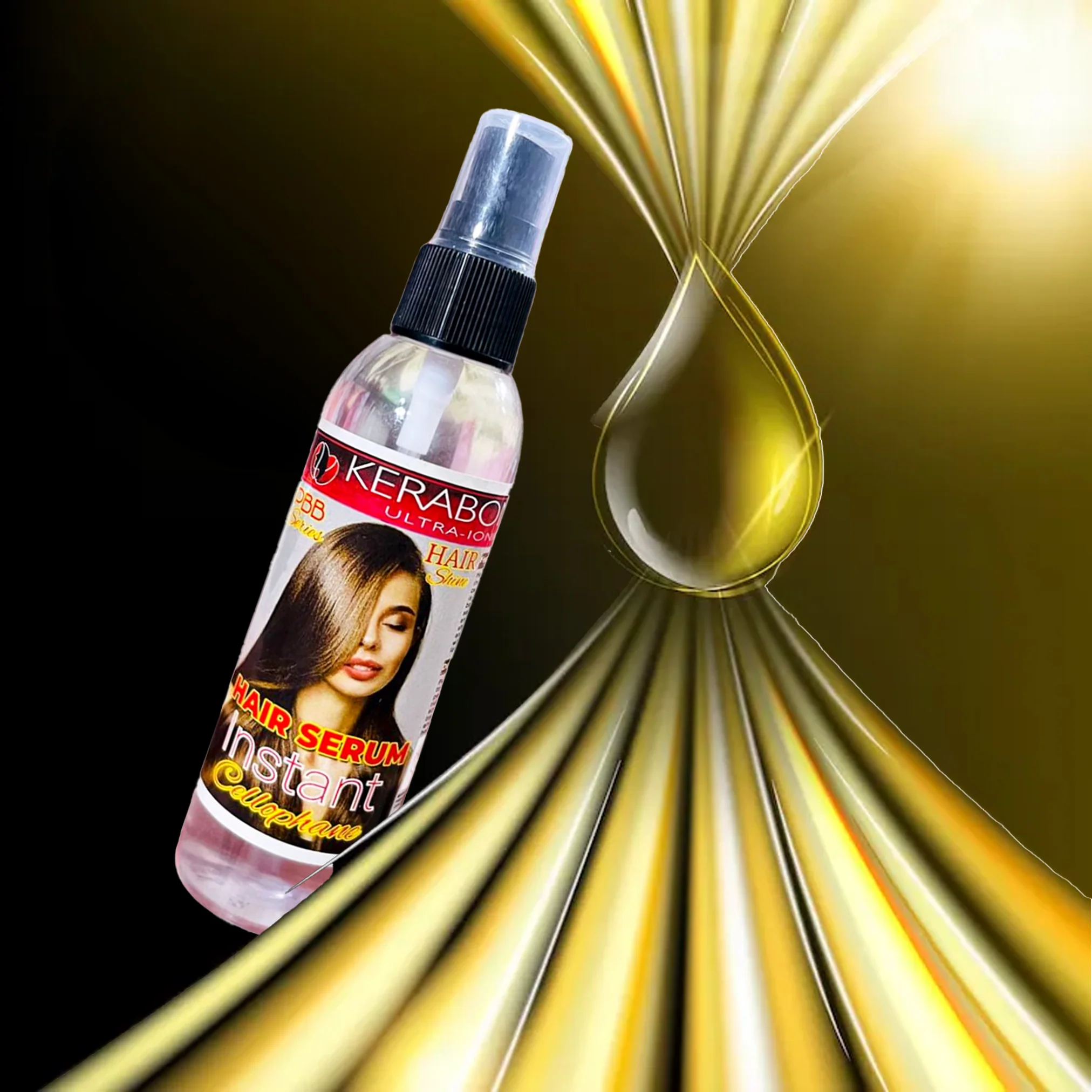 Kerabond Ultra-Ionic Hair Serum Instant Cellophane - 100ml - Image 3
