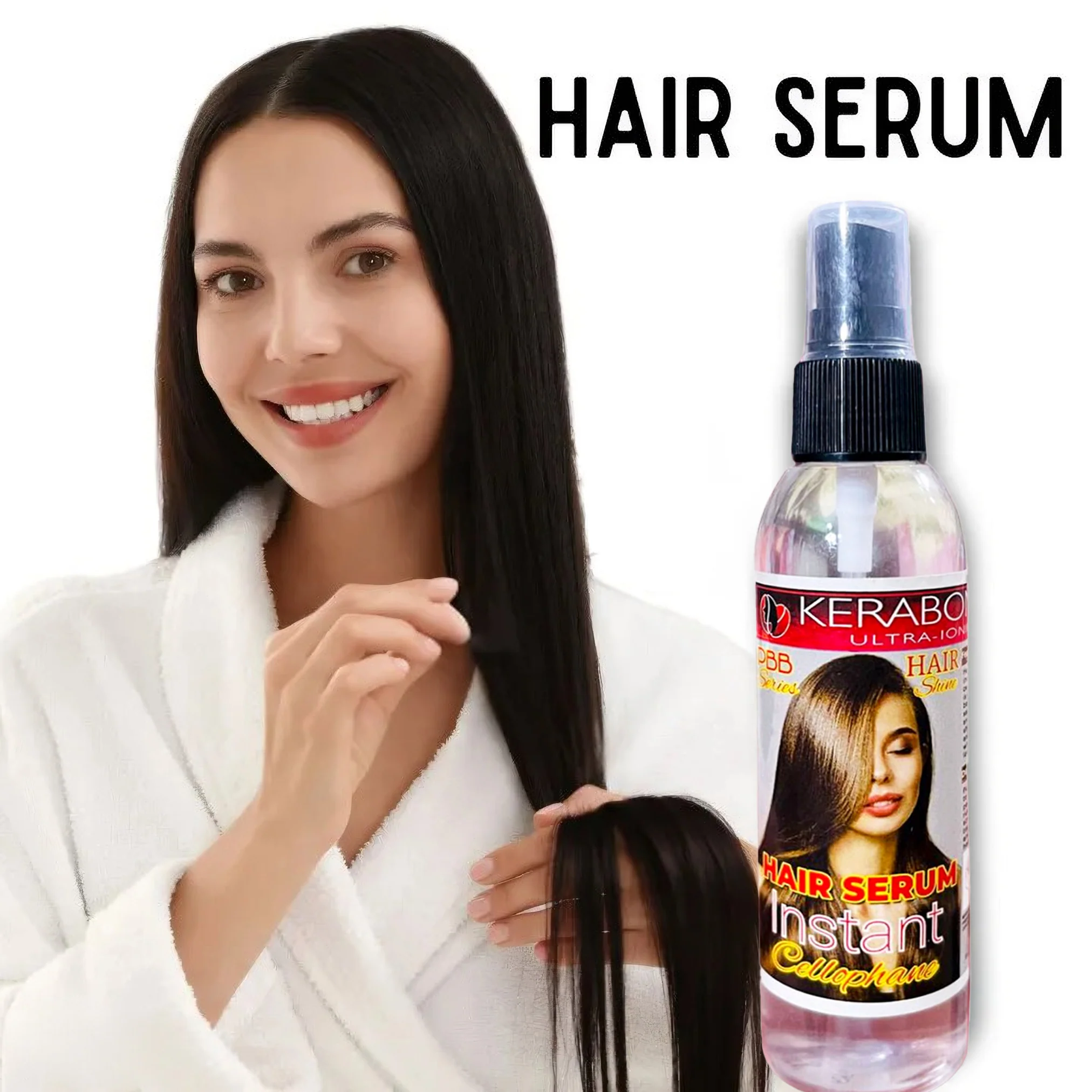 Kerabond Ultra-Ionic Hair Serum Instant Cellophane - 100ml - Image 5
