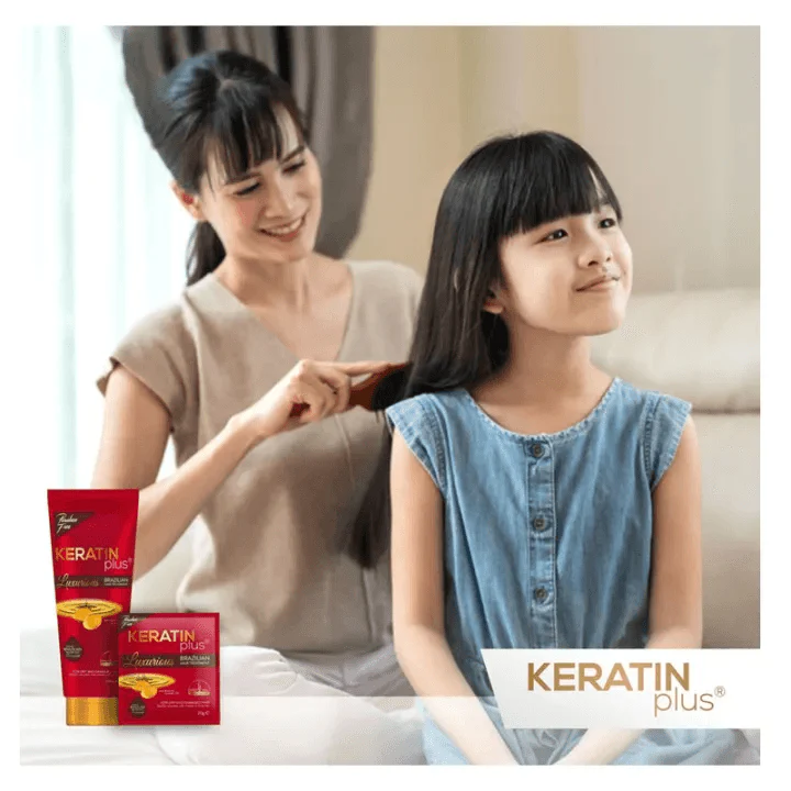 Keratin Plus Red Luxurious Brazillian Hair Treatment Tube - 200g - Image 3