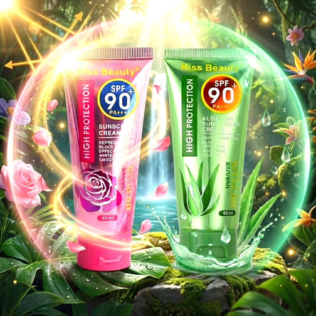 KISS BEAUTY SUNSCREEN DUO (2 × 60ml) - BUY 1 GET 1 - Image 2