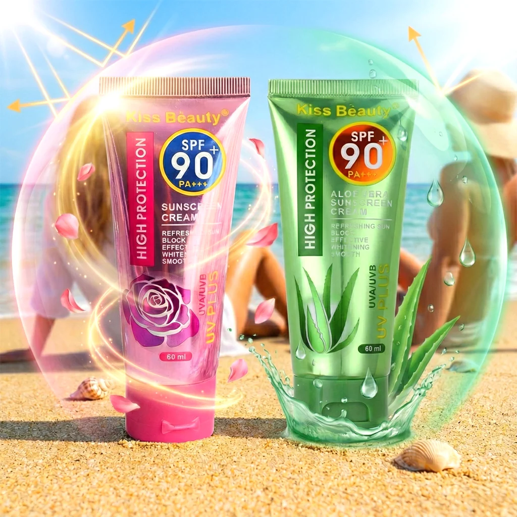 KISS BEAUTY SUNSCREEN DUO (2 × 60ml) - BUY 1 GET 1 - Image 3