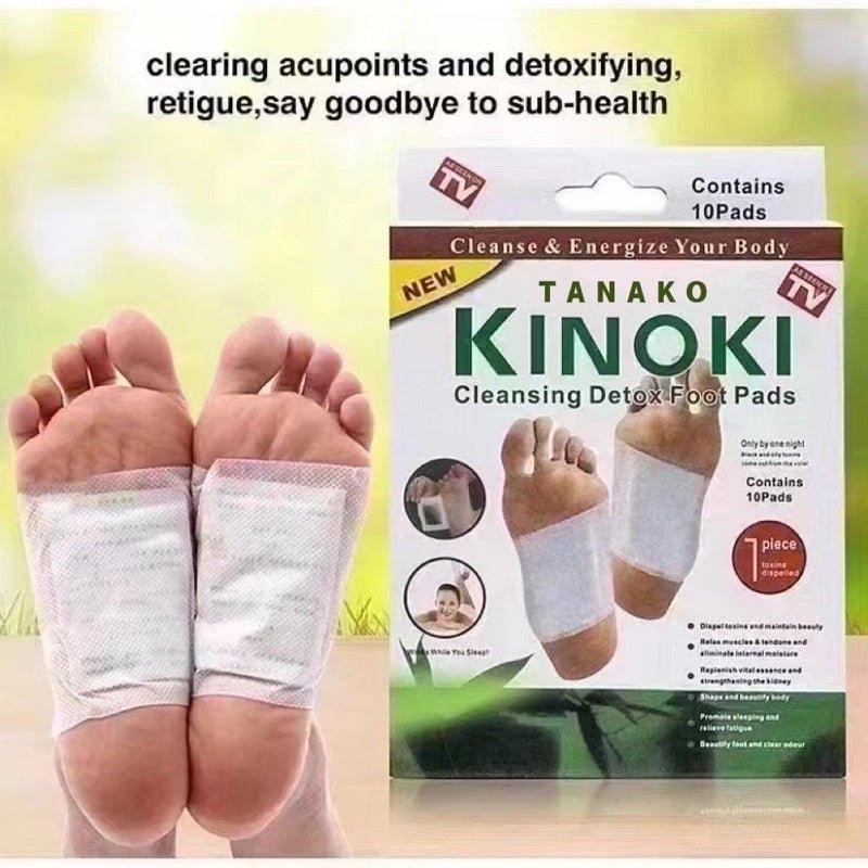 Kinoki Cleansing Detox Foot Pads - 10 Pads (3Pcs Combo) - Image 5