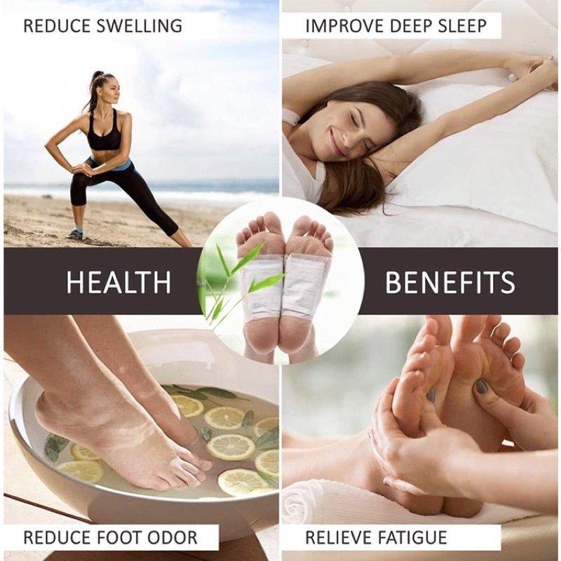 Kinoki Cleansing Detox Foot Pads - 10 Pads (3Pcs Combo) - Image 9