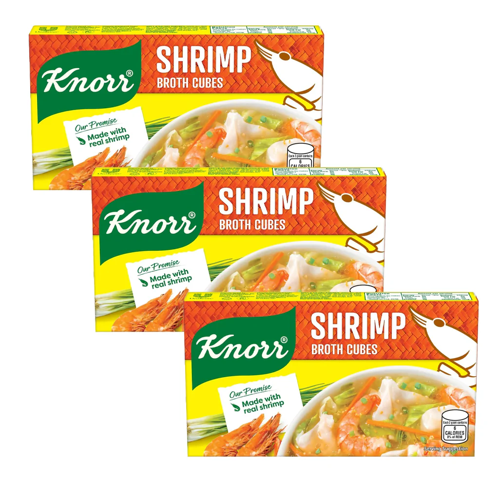 Knorr Shrimp Broth Cubes 6 - 60g (3 Pcs Combo) - Image 3