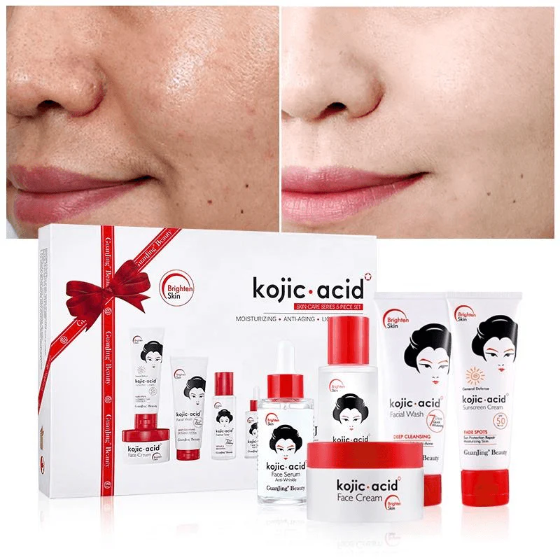 Kojic Acid Brightening Skin Care Set - Image 6