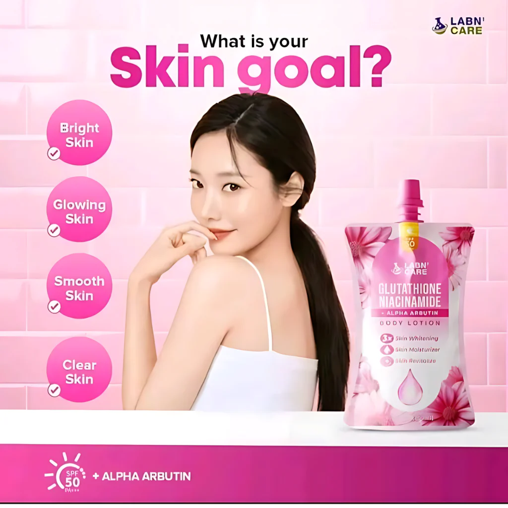 Labn’ Care Glutathione Niacinamide + Alpha Arbutin Body Lotion - 200ML - Image 6