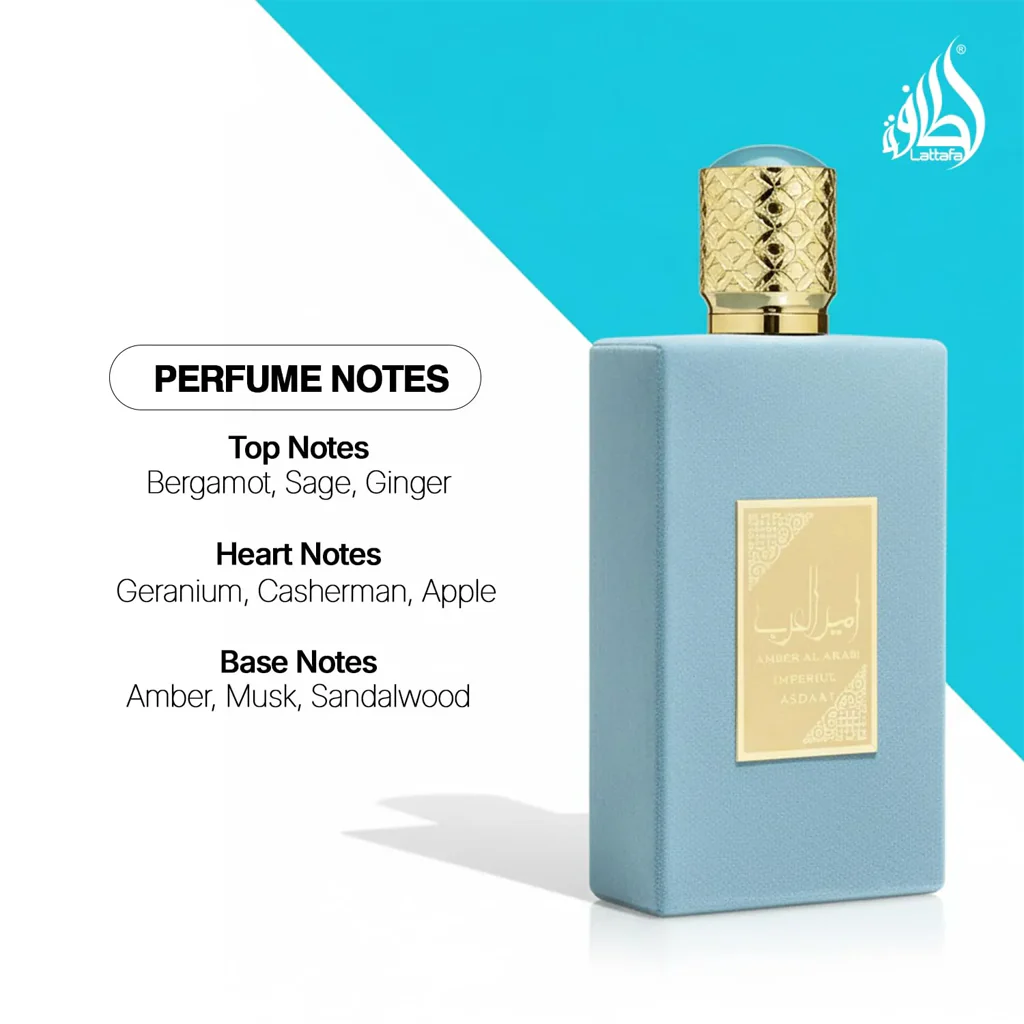 Lattafa Ameer Al Arab Imperium Eau de Parfum – 100ml - Image 3