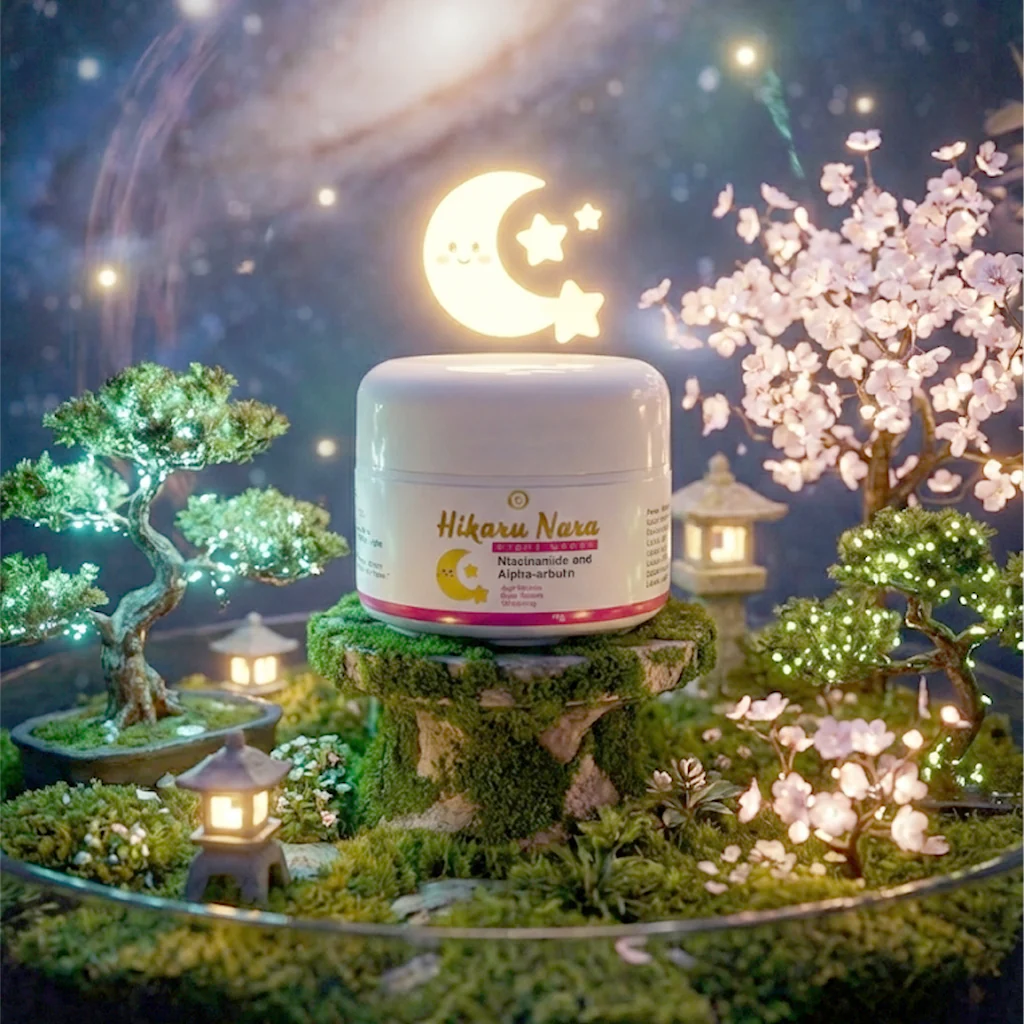 Laura Belle Hikaru Nara Night Cream – Age Miracle Glow Cream (10g) - Image 3