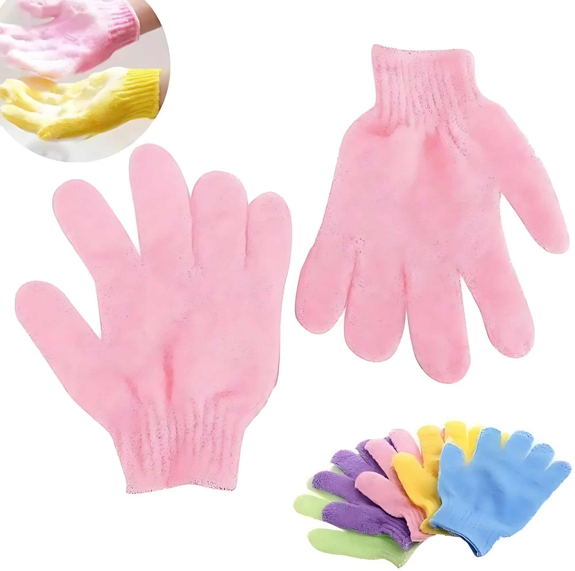 Lifa Finger Bath Towel Gloves – Body Massage & Dead Skin Remover 1 pc - Image 9