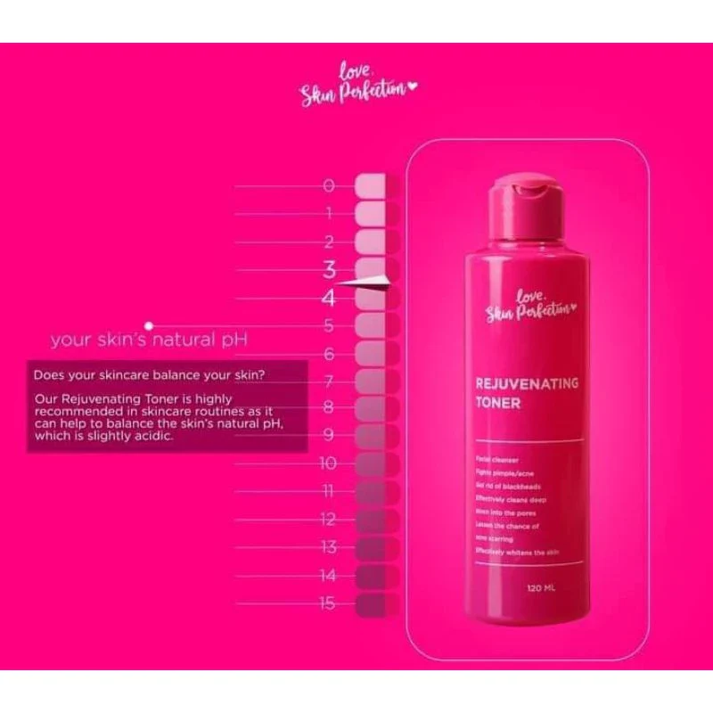 Love Skin Perfection Rejuvenating Toner - 120ml - Image 14