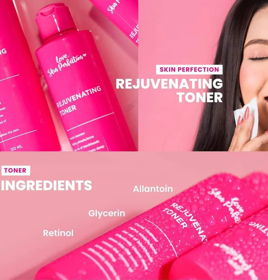 Love Skin Perfection Rejuvenating Toner - 120ml - Image 4