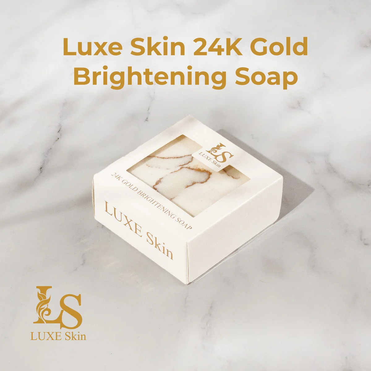 Luxe Skin 24k Brightening Gold Soap - 135g - Image 7