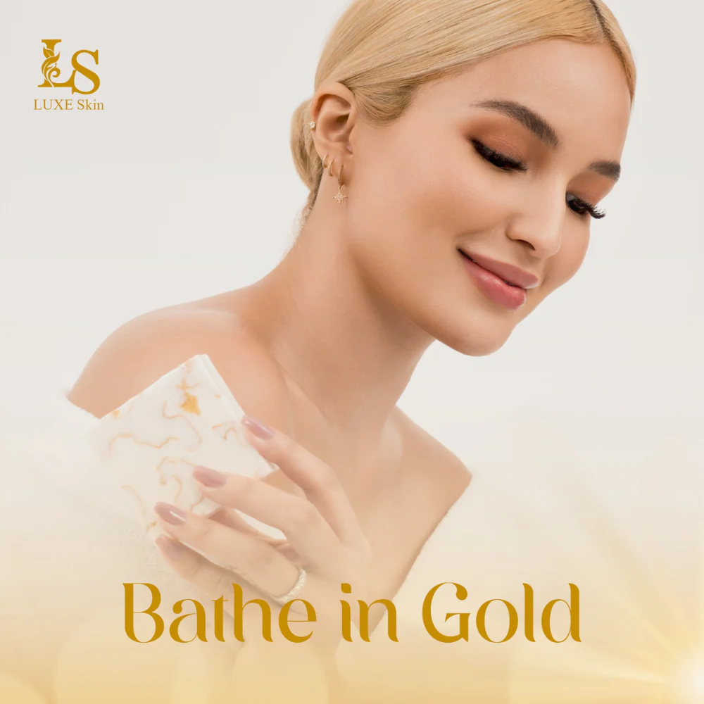 Luxe Skin 24k Brightening Gold Soap - 135g - Image 9