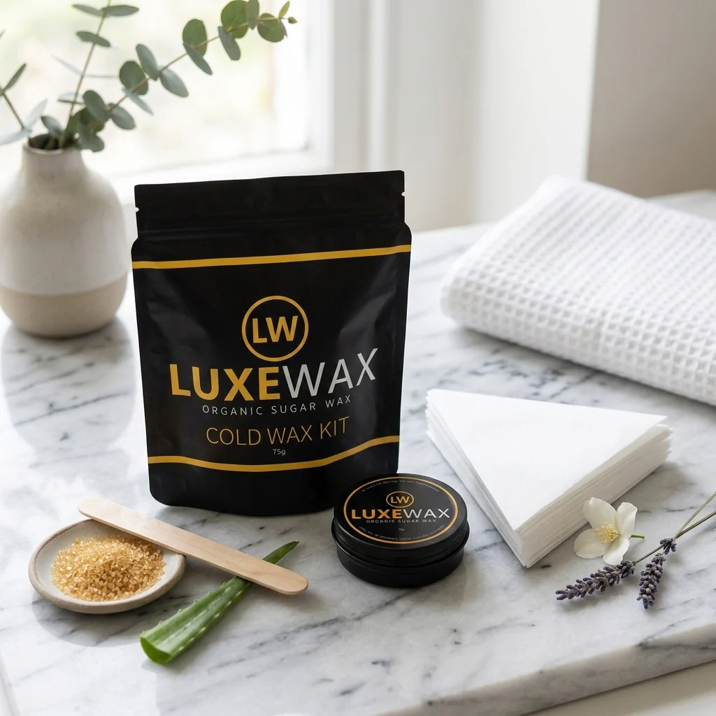 Luxe Wax Organic Sugar Cold Wax Kit - 75g - Image 3