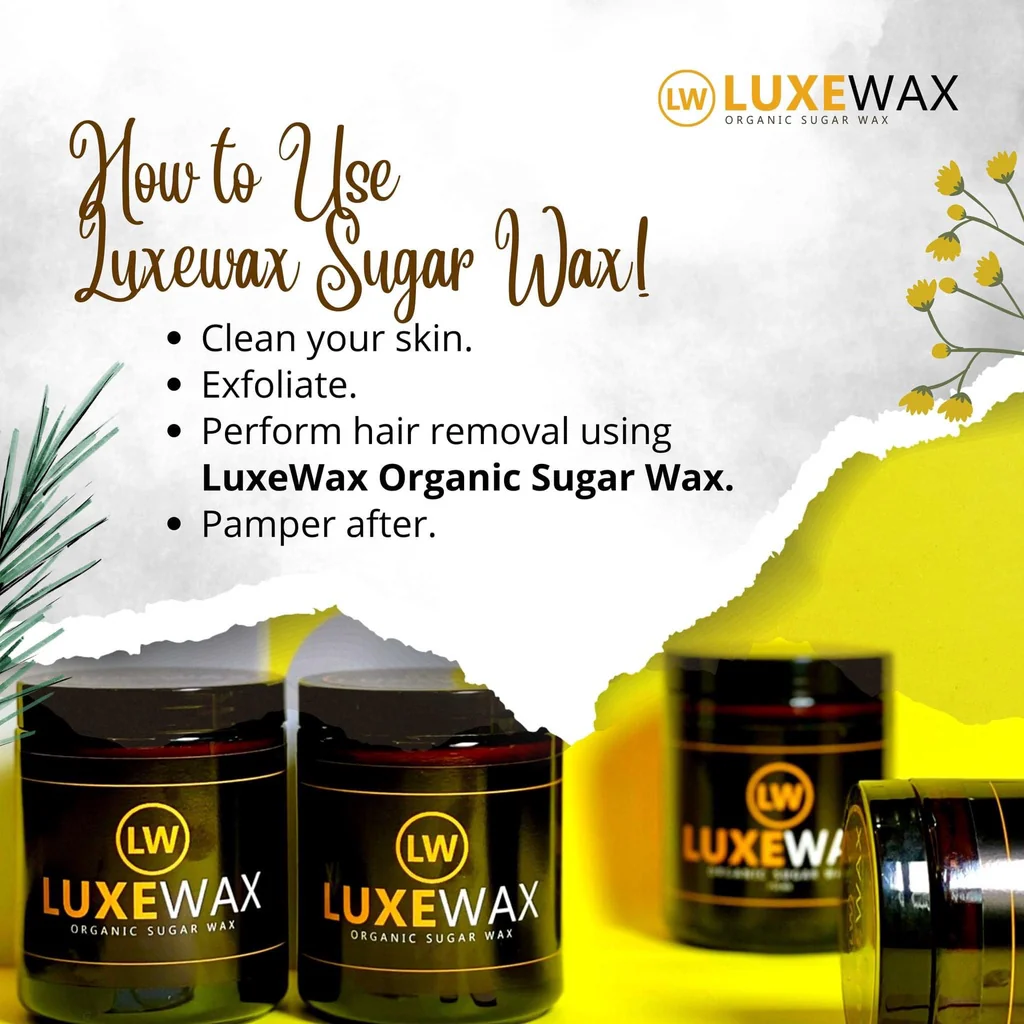 Luxe Wax Organic Sugar Wax - 350g - Image 5
