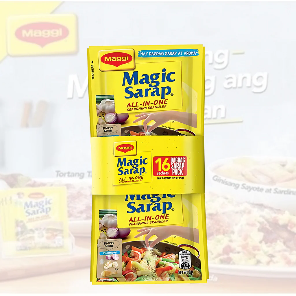 Maggi Magic Sarap All-in-One Seasoning Granules (8g x 16 Sachets) - Image 9
