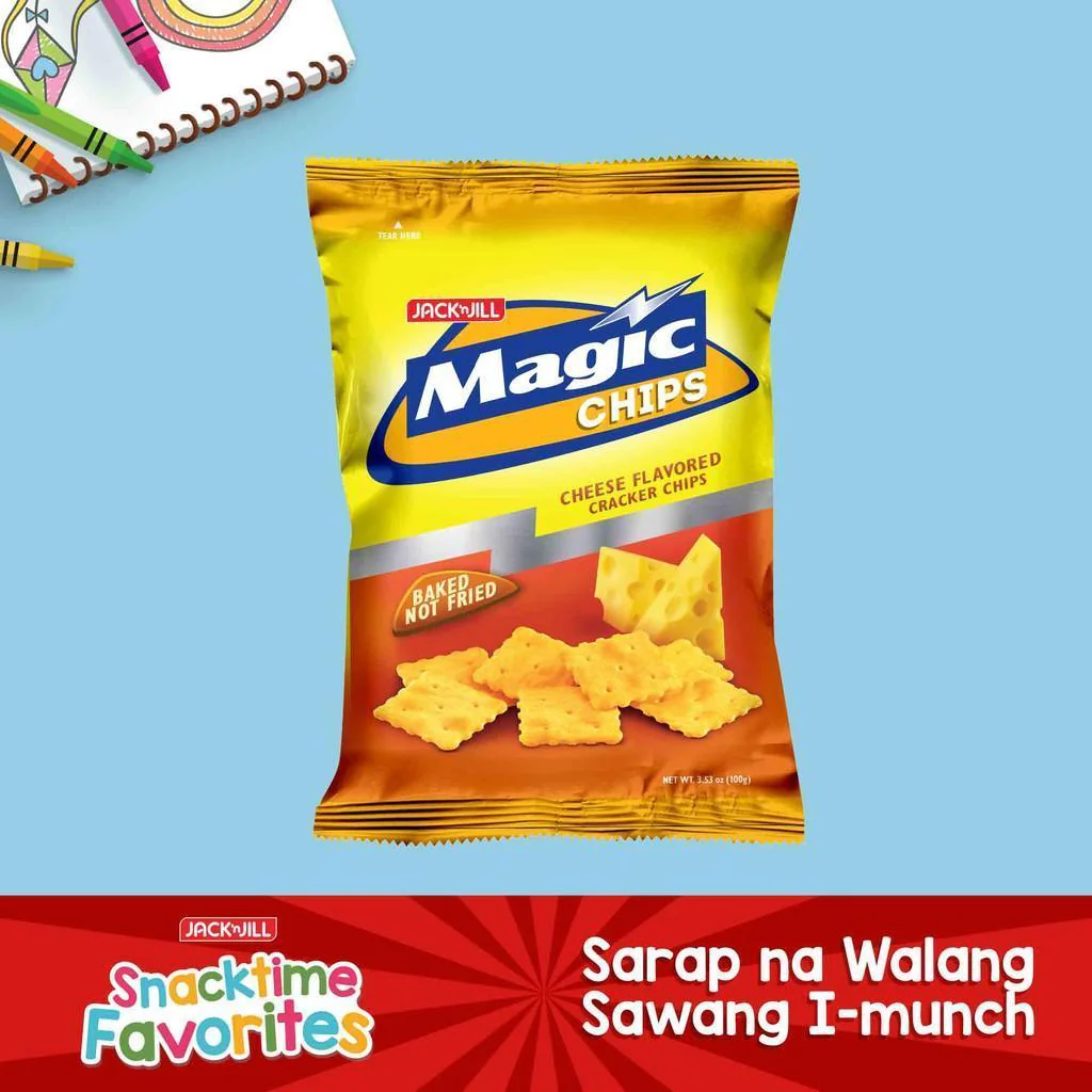 Magic Chips Cheese Baked - Jack N Jill 100g x 2 Pcs - Image 3