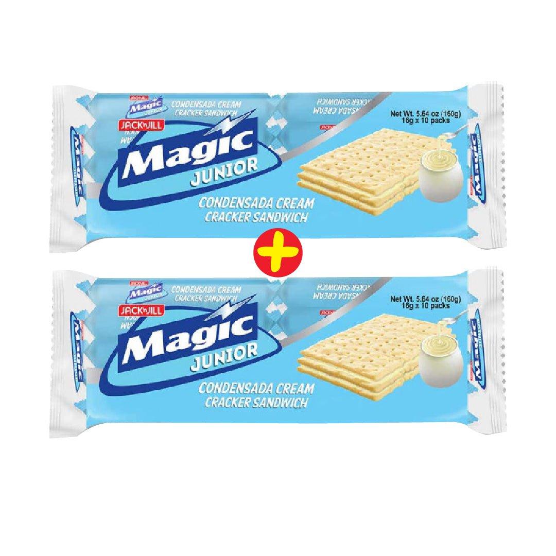 Magic Junior cracker Condensada Cream Filling - 16gx10 Packs x 2