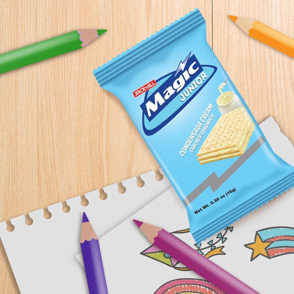 Magic Junior cracker Condensada Cream Filling - 16gx10 Packs x 2 - Image 2
