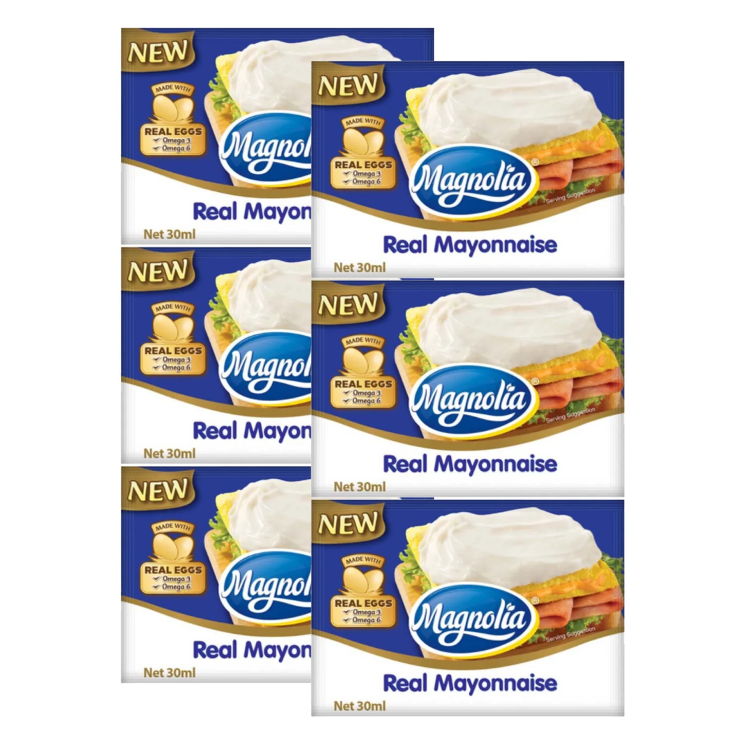 Magnolia Real Mayonnaise - 6 Pcs x 30ml - Image 2