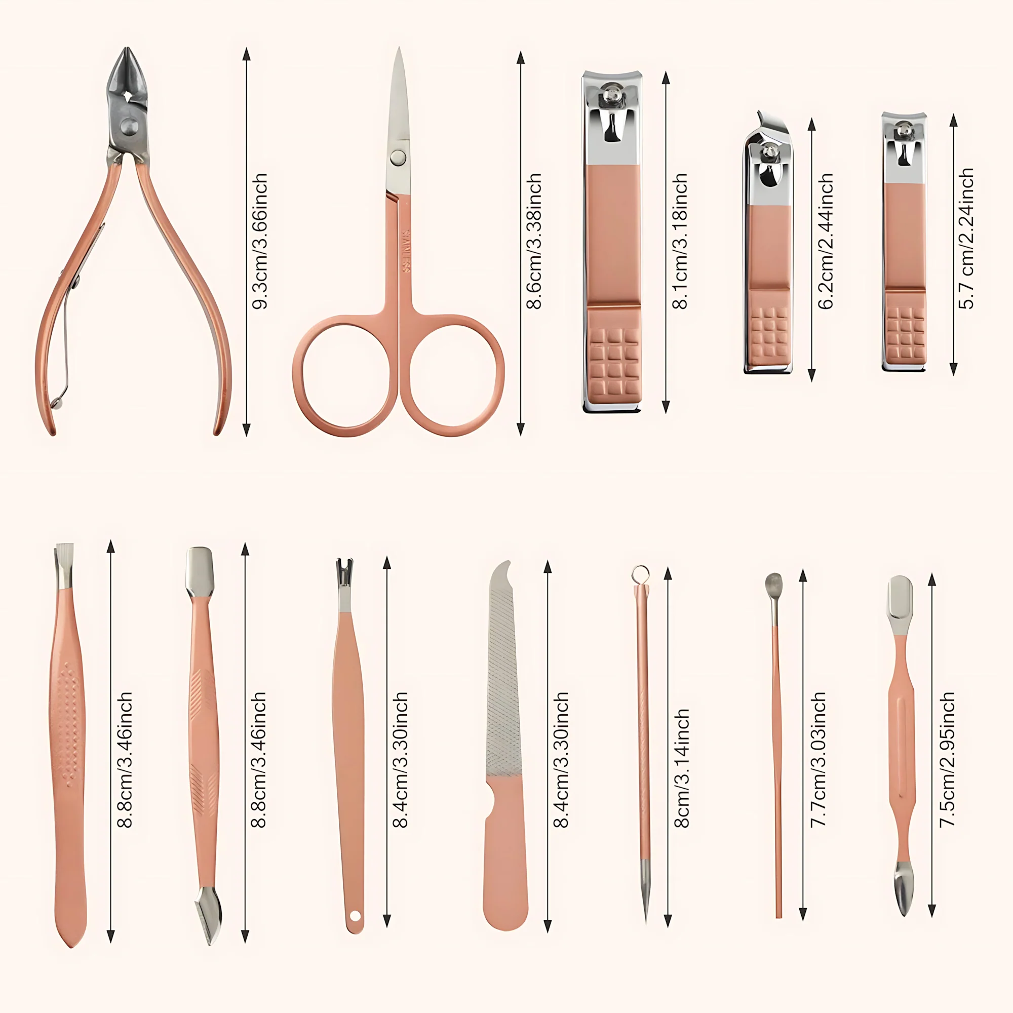 Manicure Pedicure 12 Pcs Set – Salon Quality - Image 3