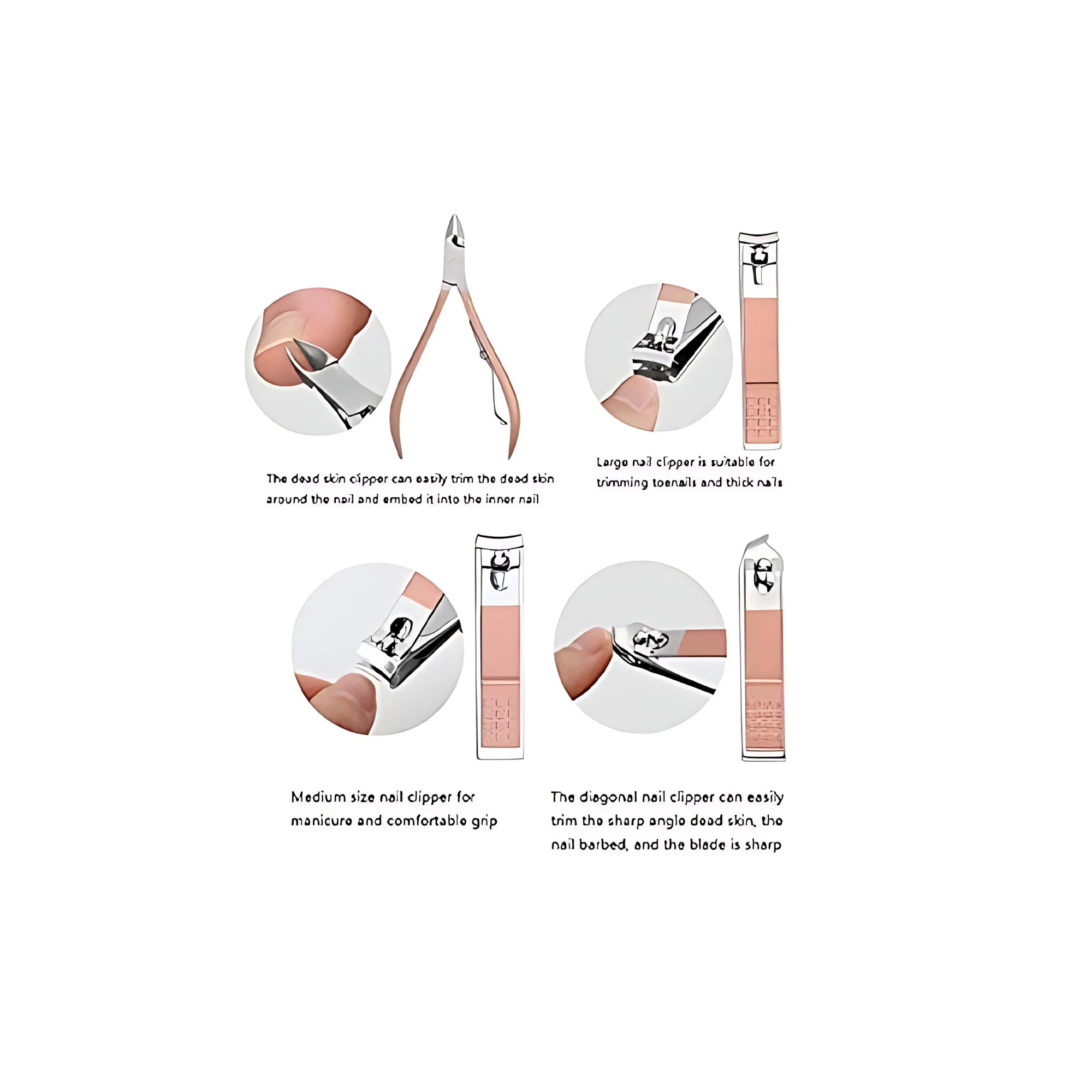Manicure Pedicure 12 Pcs Set – Salon Quality - Image 5