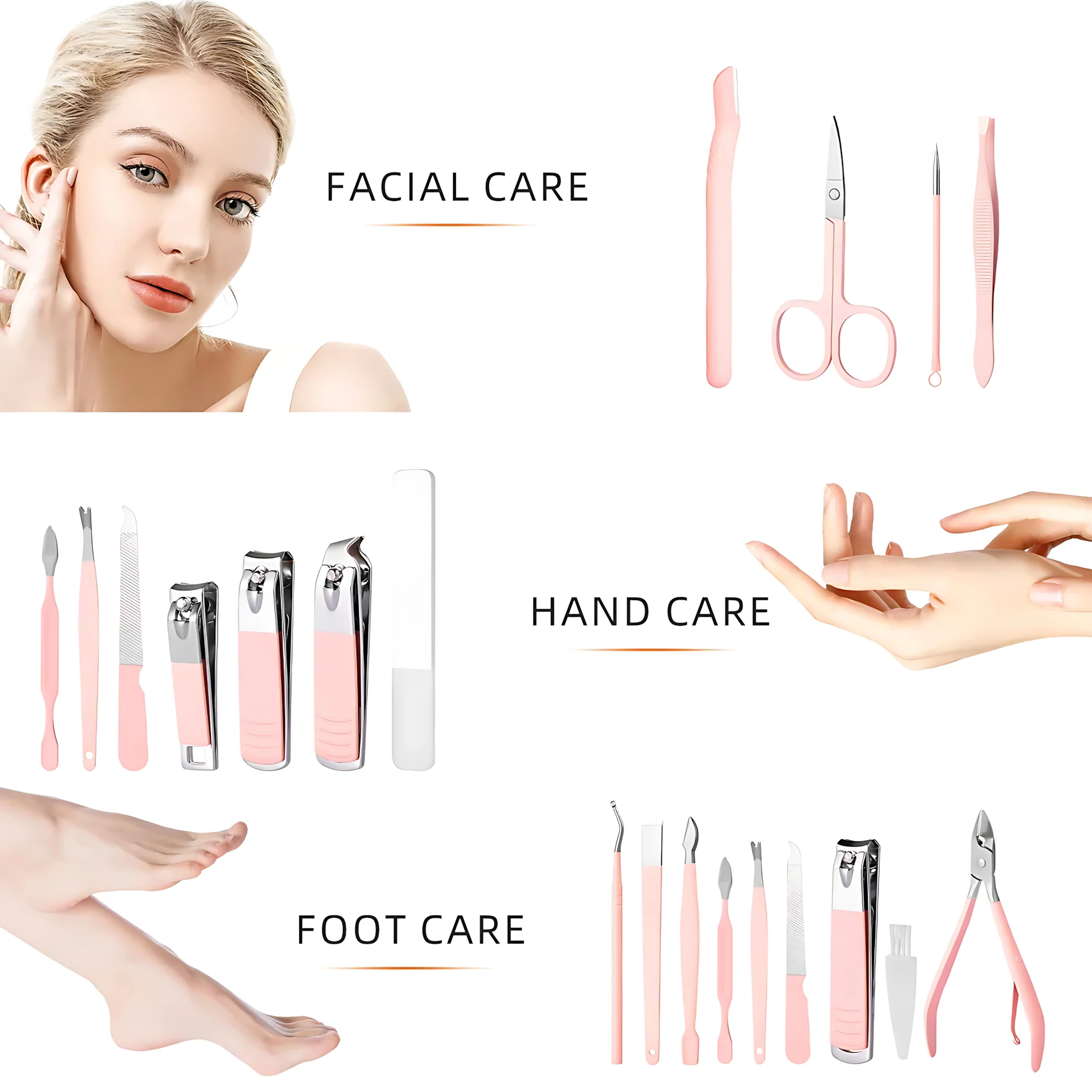 Manicure Pedicure 16 Pcs Set – Salon Quality - Image 5