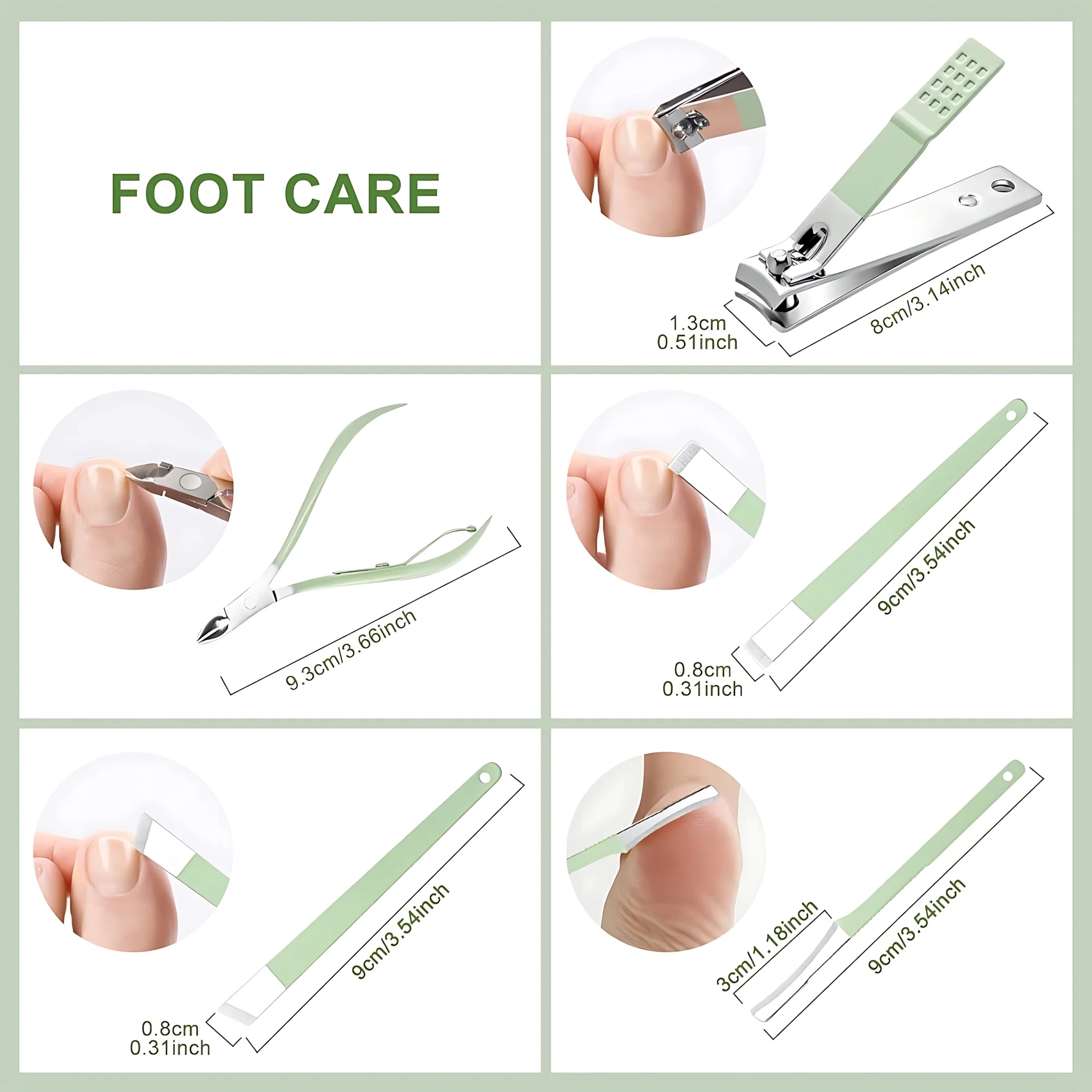 Manicure Pedicure 16 Pcs Set – Salon Quality - Image 9