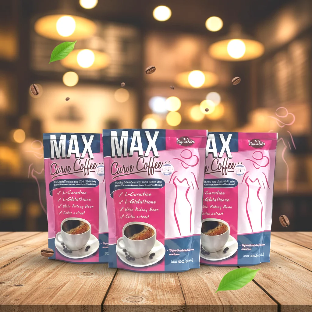 Max Curve Coffee Plus β Instant Coffee Mix Powder (3 Pcs Combo Pack)