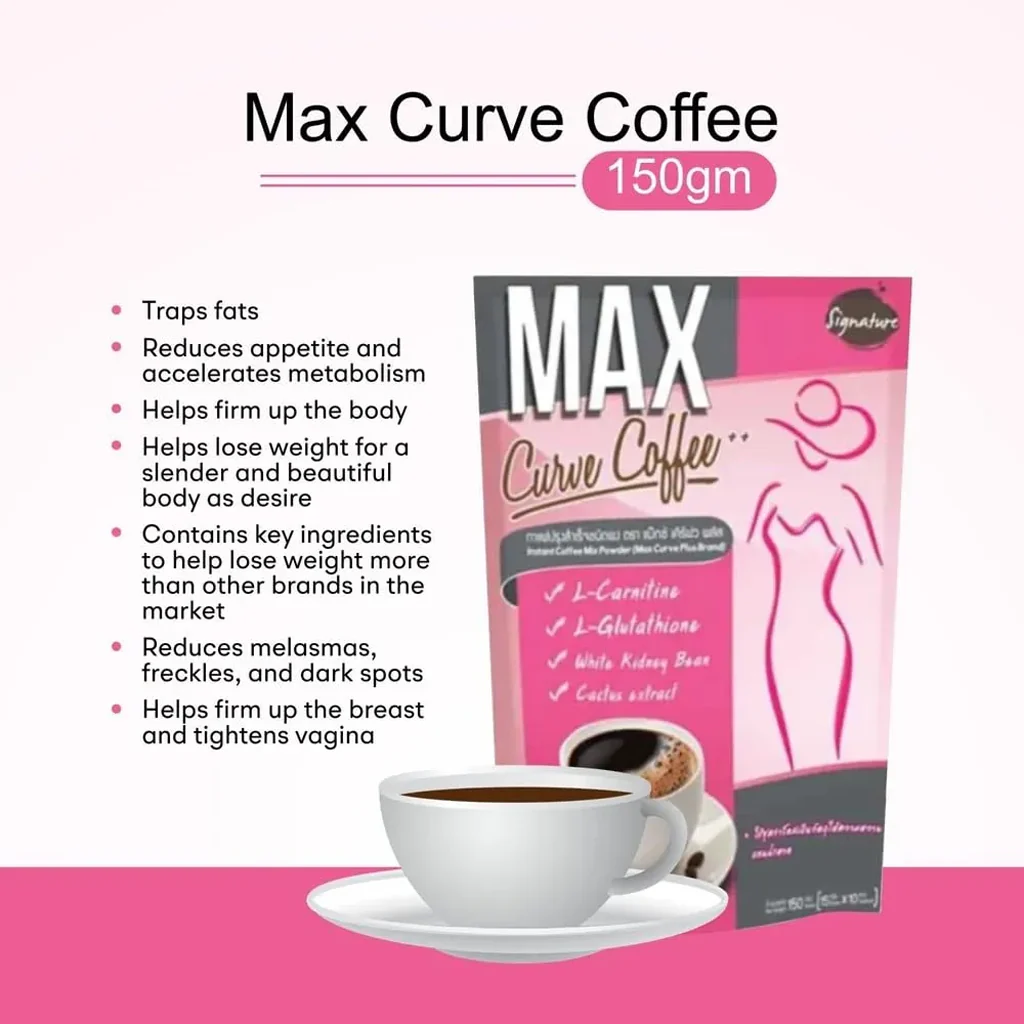 Signature Max Curve Coffee – 150g (15g × 10 Sachets) - Image 9