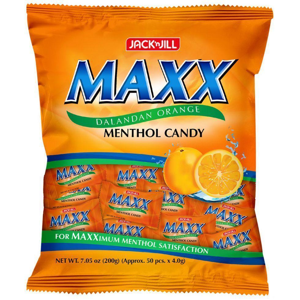 Maxx Dalandan Orange Menthol Candy 200g