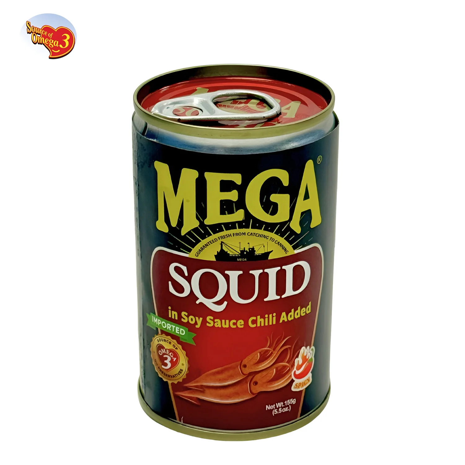 Mega Squid in Soy Sauce Chili Added – 155g - Image 4