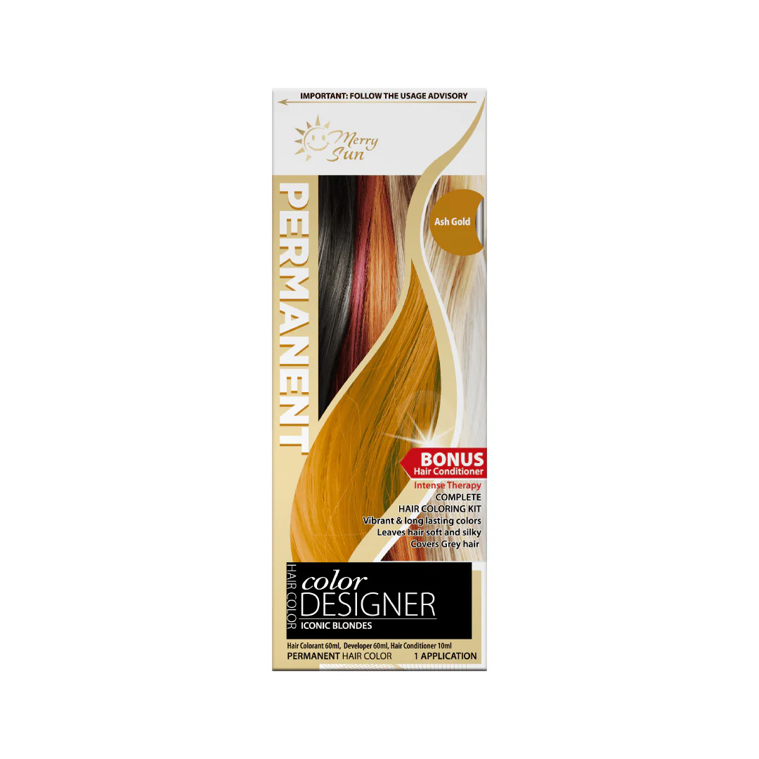 MerrySun Permanent Hair Color - Ash Gold - Image 2