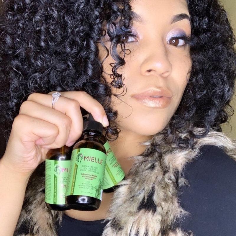 Mielle Organics Rosemary Oil Mint Scalp and Hair Strengthening Oil - 59ml - Image 10