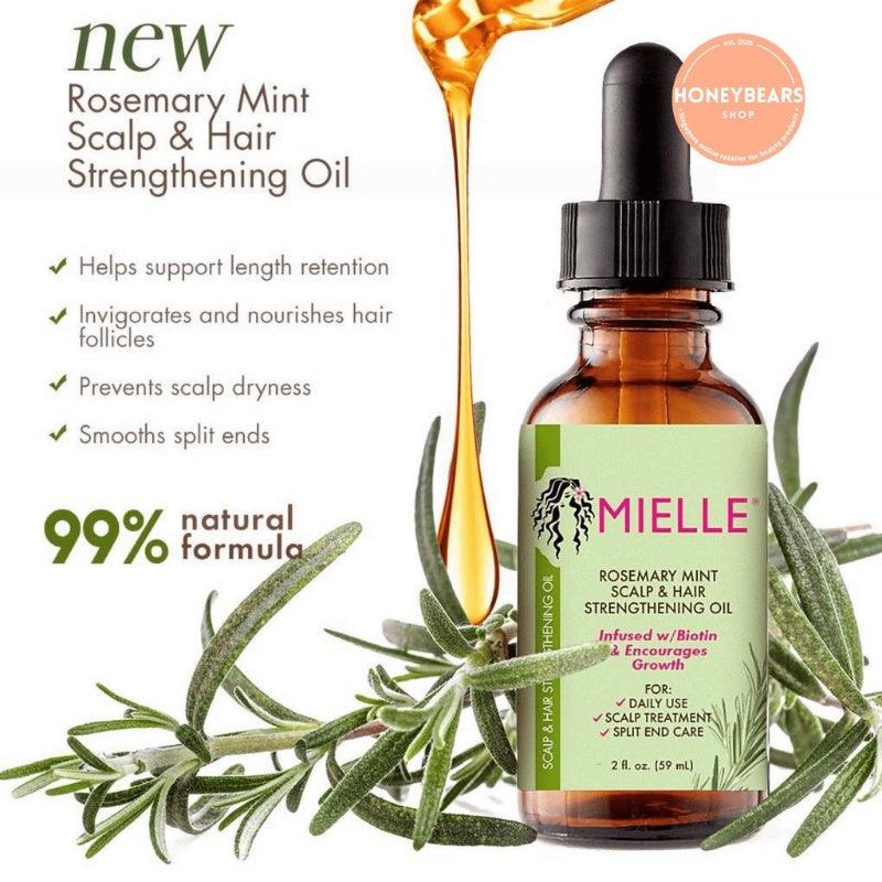Mielle Organics Rosemary Oil Mint Scalp and Hair Strengthening Oil - 59ml - Image 4