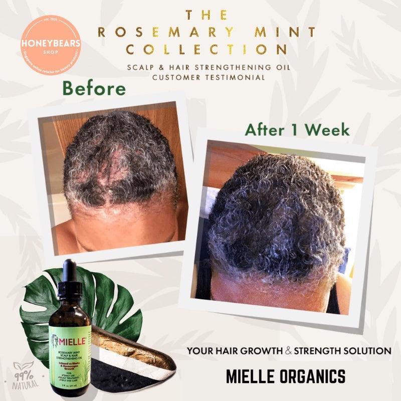Mielle Organics Rosemary Oil Mint Scalp and Hair Strengthening Oil - 59ml - Image 6