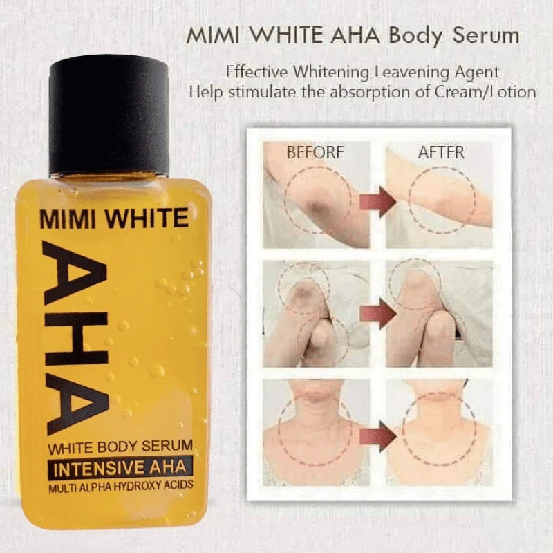 Mimi White AHA Brightening Body Serum - 30ml