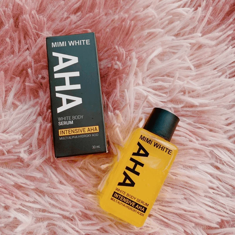 Mimi White AHA Brightening Body Serum - 30ml - Image 3