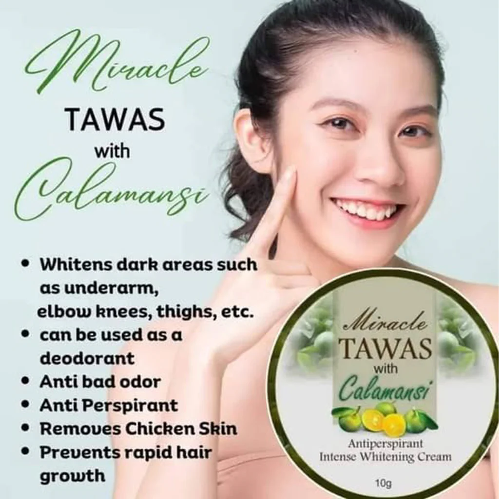 Miracle Tawas with Calamansi Anti-Perspirant Intense Brightening Cream – 10g - Image 4