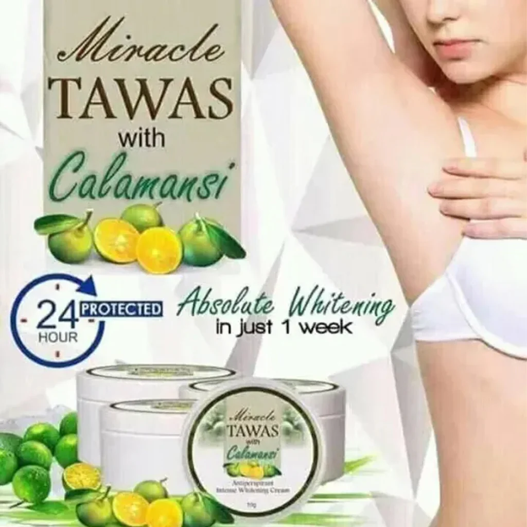 Miracle Tawas with Calamansi Anti-Perspirant Intense Brightening Cream – 10g - Image 8
