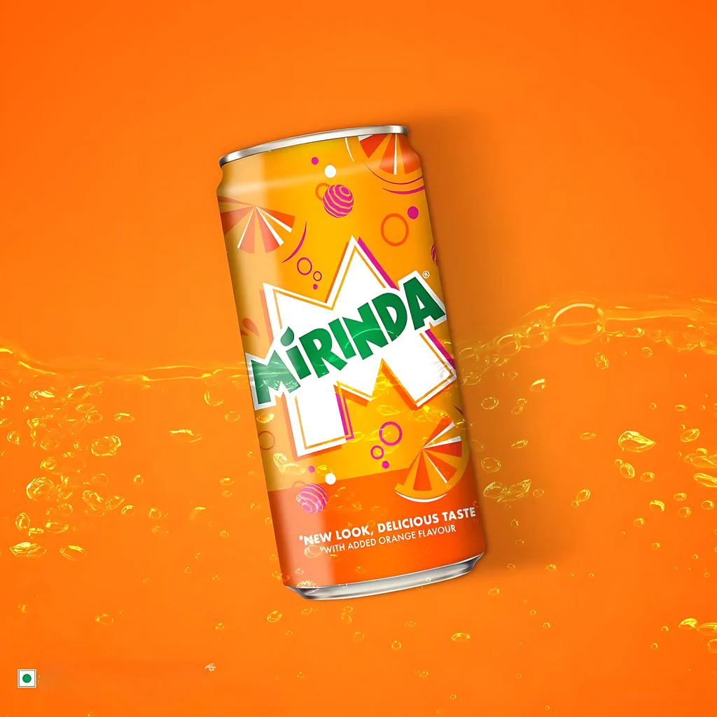 Mirinda Orange Carbonated Soft Drink – 330ml Can - Image 11