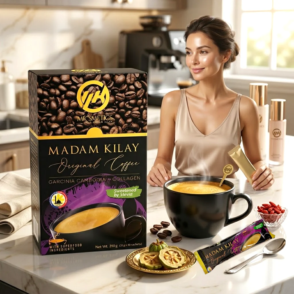 Madam Kilay Original Coffee – Slimming-K Coffee (10 Sachets | 210g) - Image 3