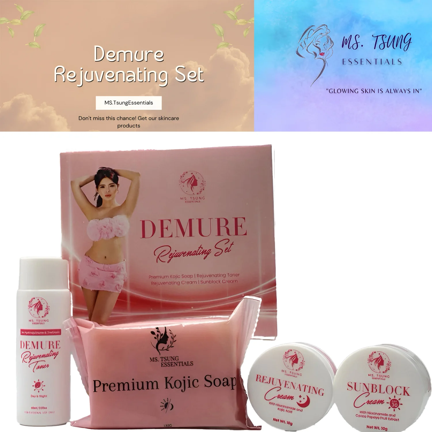 Ms.Tsung Demure Rejuvenating Set - Image 7