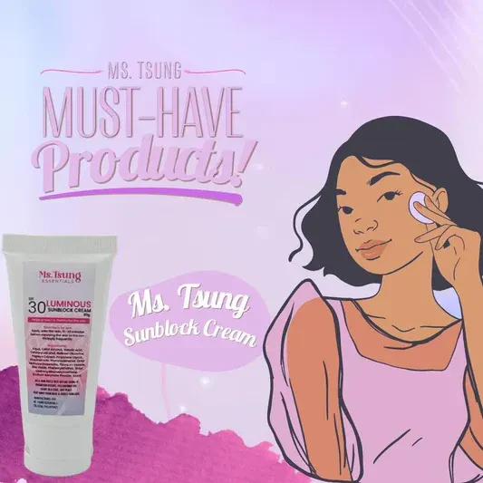 Ms. Tsung Essentials Luminous Sunblock SPF 30 - 30g - Image 2